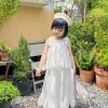 set váy lụa queen cho bé 1