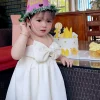 váy nơ dây xích cho bé