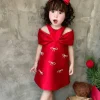 váy đỏ cho bé gái 2